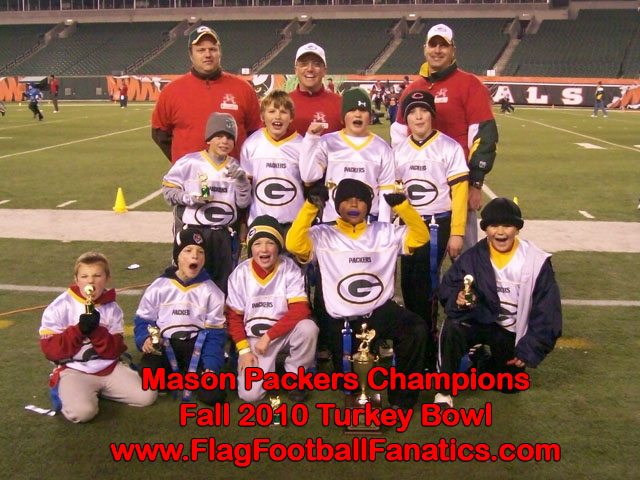 Mason Packers - Junior Yellow Bracket Winners - Turkey Bowl 2010
