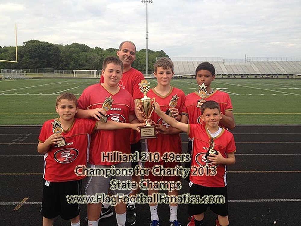 Hilliard 210 49ers- Senior Division 1 Winners- Champions for Charity 2013