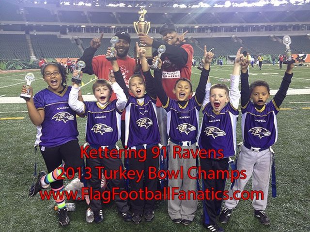 Kettering 91 Ravens - Junior HH - Winners - Turkey Bowl 2013