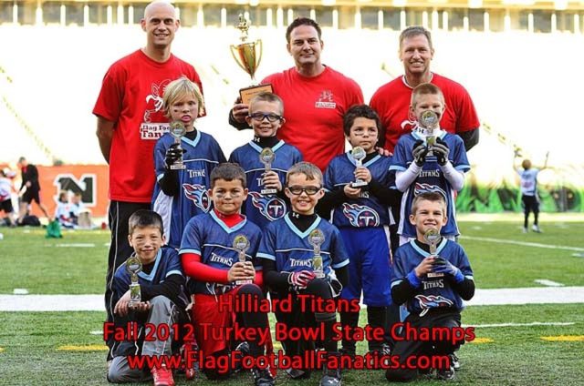 Hilliard Titans - JR KK - Winners - Turkey Bowl 2012