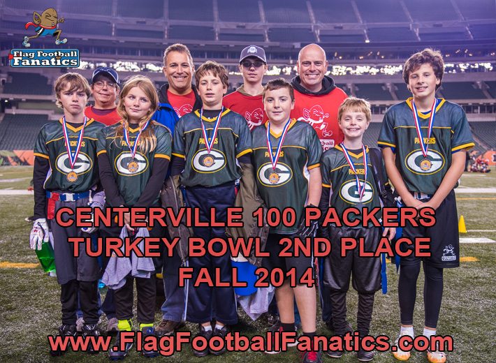 Centerville 100 Packers - Varsity TT Runner Up -Turkey Bowl 2014