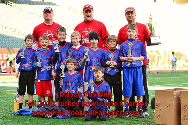 Mason 169 Bills - JR JJ - Winners - Turkey Bowl 2012
