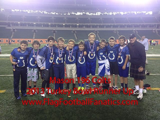Mason 196 Colts - Varsity QQ - Runner Up - Turkey Bowl 2013