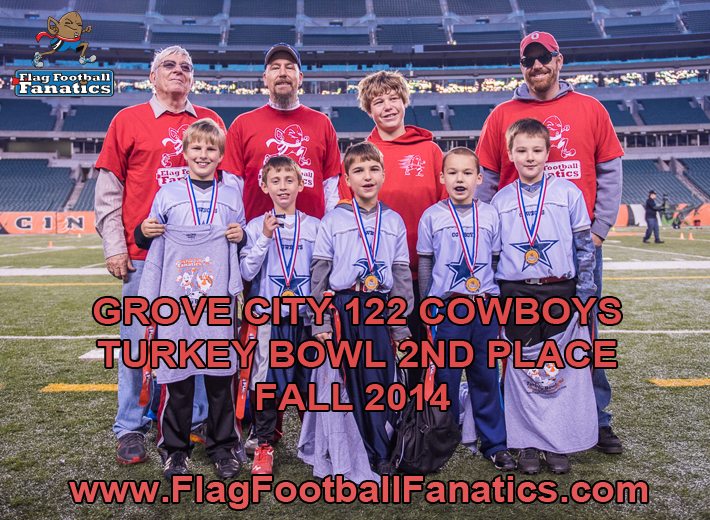 Grove City 122 Cowboys - Junior FF Runner Up - Turkey Bowl 2014