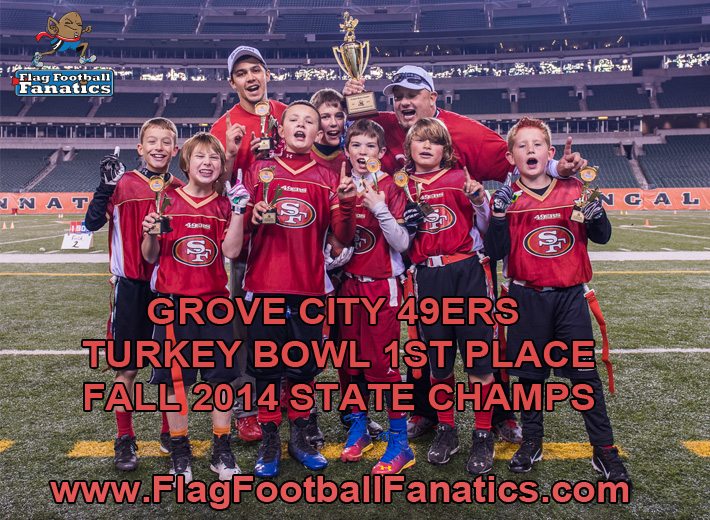 Grove City 49ers - Varsity SS Winners - Turkey Bowl 2014