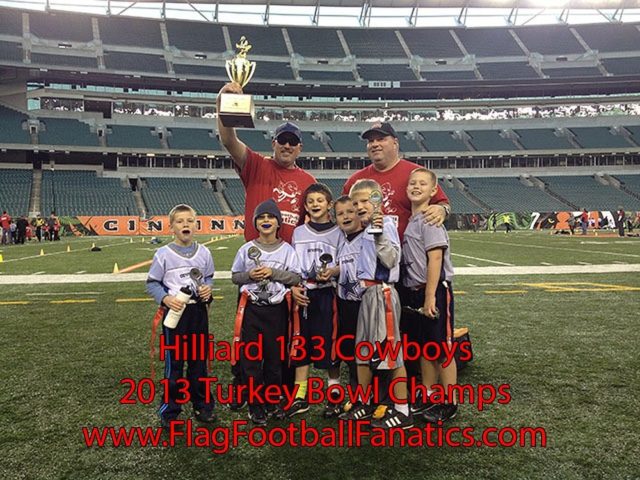 Hilliard 133 Cowboys - Junior FF - Winners - Turkey Bowl 2013