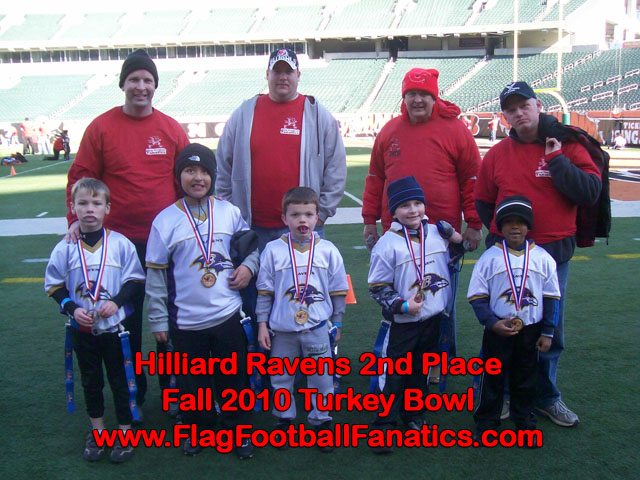 Hilliard Ravens - Mini White Bracket Runner Up - Turkey Bowl 2010