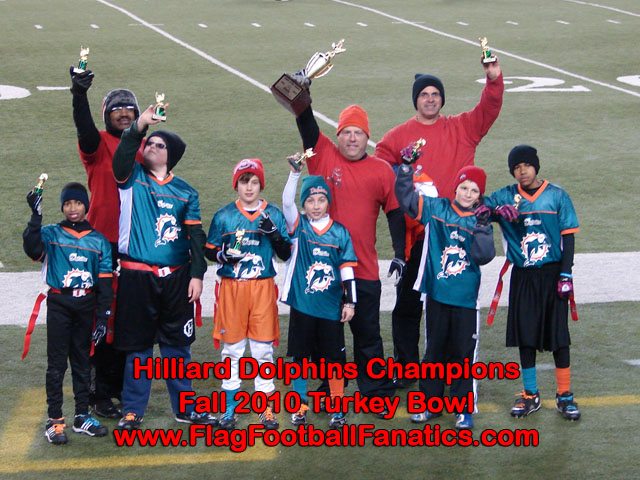 Hilliard Dolphins - Senior Red Bracket Winners -Turkey Bowl 2010