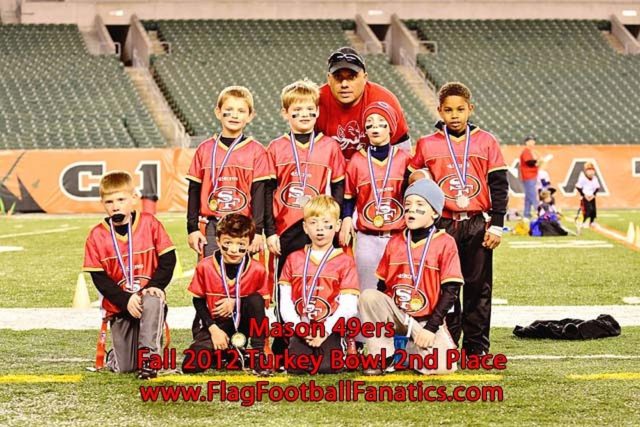 Mason 49ers - Mini II - Runner Up - Turkey Bowl 2012