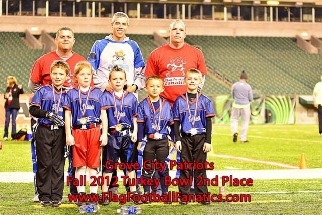 Mason Eagles - Mini HH - Navy Winners - Turkey Bowl 2012