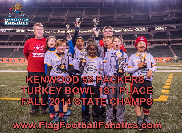 Kenwood 52 Packers - Senior JJ Winners - Turkey Bowl 2014