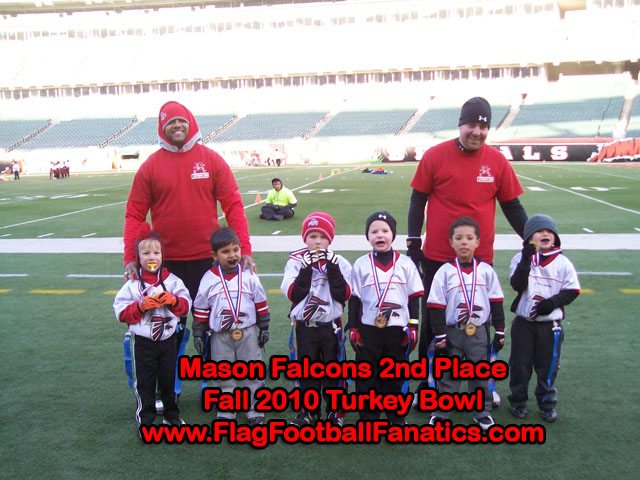 Mason Falcons - Micro Black Bracket Winner and Runner Up - Turkey Bowl 2010