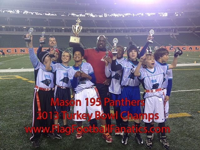 Mason 195 Panthers - Varsity QQ - Winners -Turkey Bowl 2013