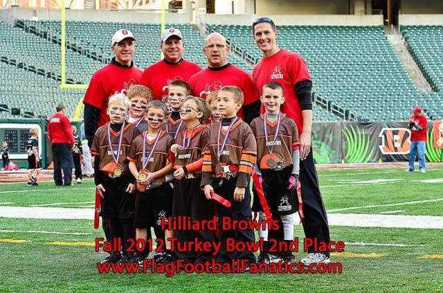 Hilliard Browns - Mini EE - Runner up - Turkey Bowl 2012