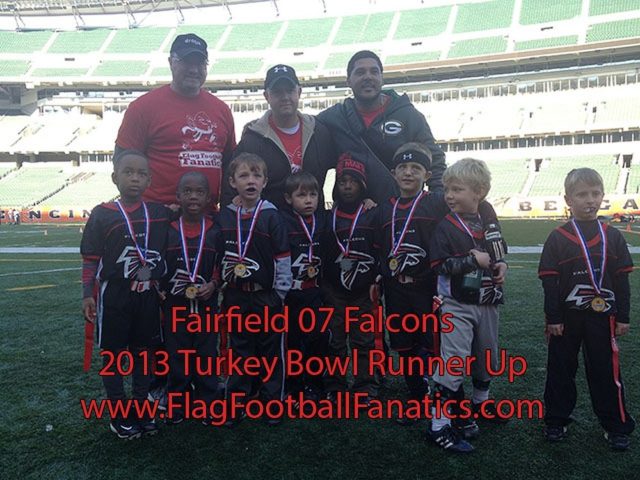 Fairfield 07 Falcons - Mini BB results - Runner Up- Turkey Bowl 2013