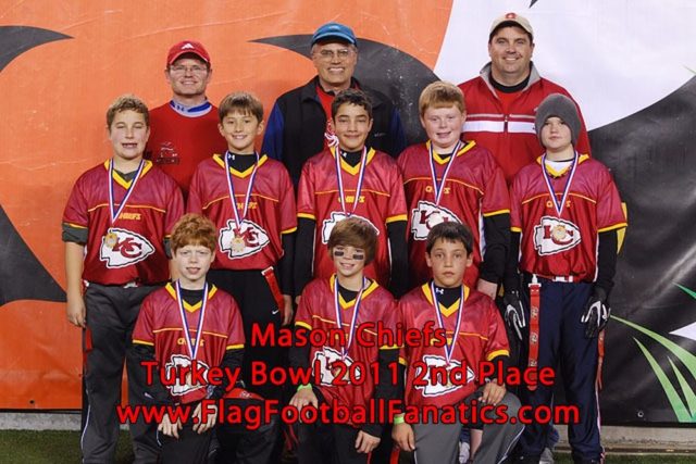Mason Chiefs - SR NN-Green Runner Up - Turkey Bowl 2011