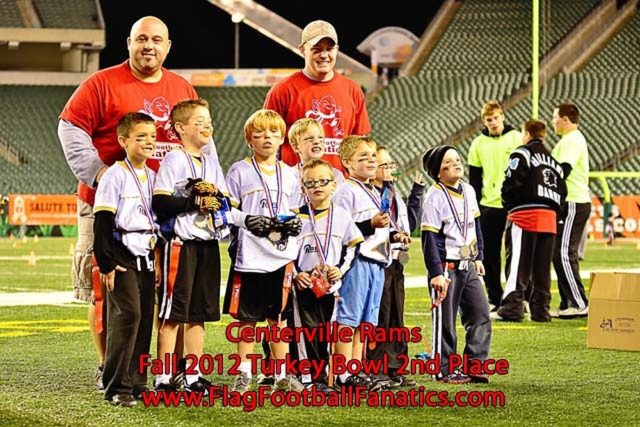 Centerville Rams - Mini HH - Navy Runner Up - Turkey Bowl 2012