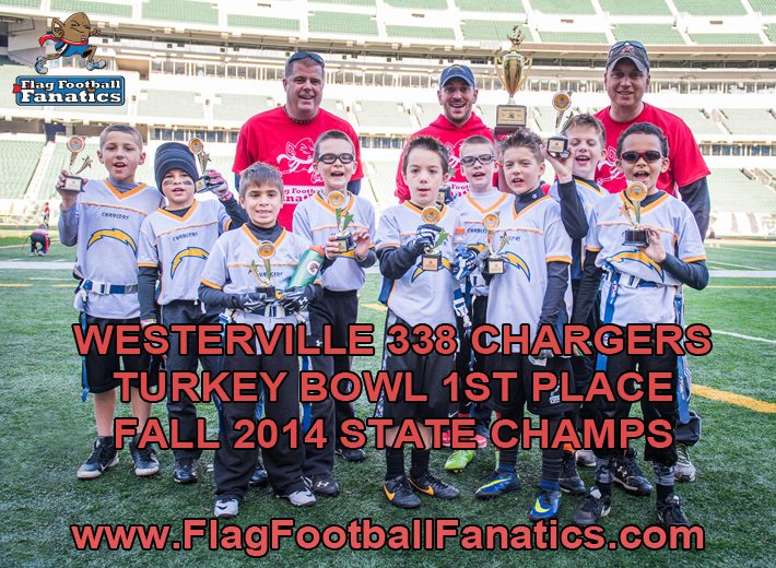 Westerville 338 Chargers - Junior BB Winners - Turkey Bowl 2014