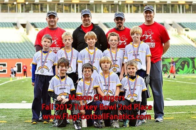 Mason Chargers - JR LL - Runner Up -Turkey Bowl 2012
