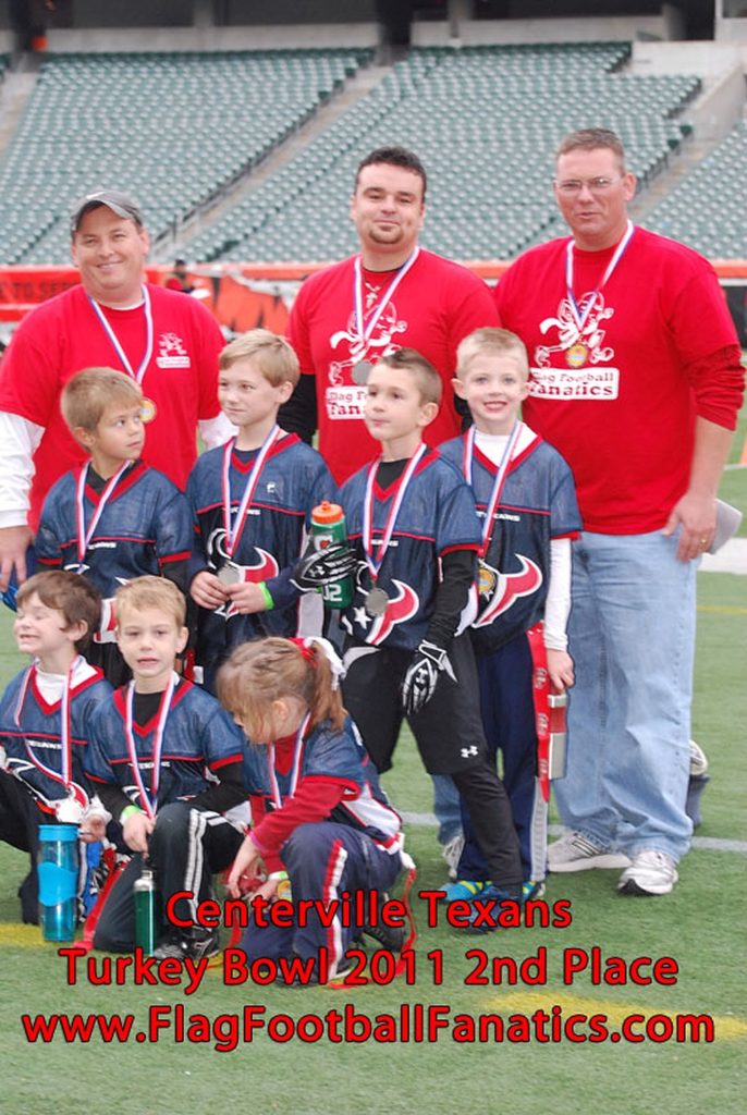 Centerville Texans - Mini LL-Burgundy Runner Up - Turkey Bowl 2011