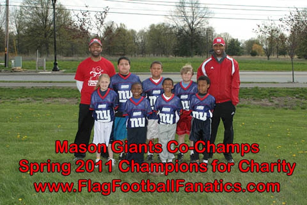 Junior GG Winners - Mason Giants- Champions for Charity Spring 2011