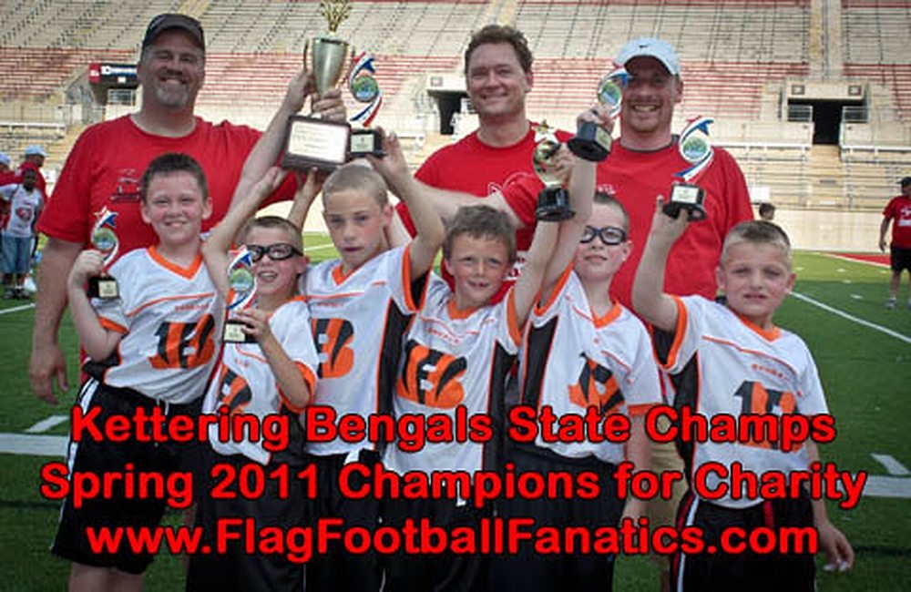 Junior FF Winners - Kettering Bengals - Champions for Charity Spring 2011