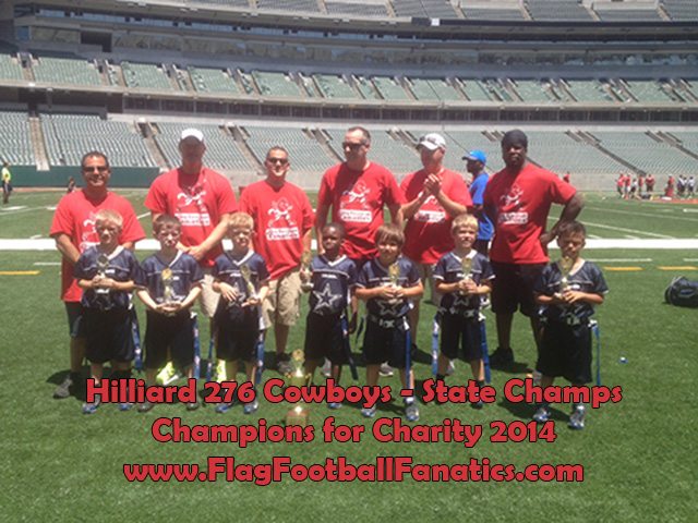 Hilliard 276 Cowboys- Mini AA - Winners- Champions for Charity 2014