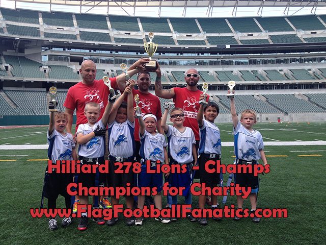 Hilliard 278 Lions- Mini DD -Winners- Champions for Charity 2014
