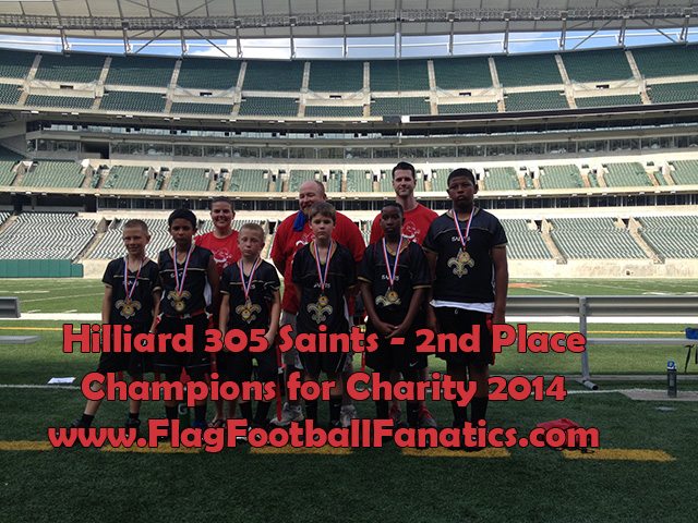 Hilliard 305 Saints- Varsity OO -Runner Up- Champions for Charity 2014