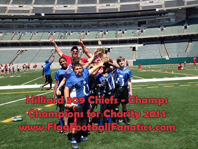 Hilliard 309 Chiefs- Varsity NN -Winners- Champions for Charity 2014