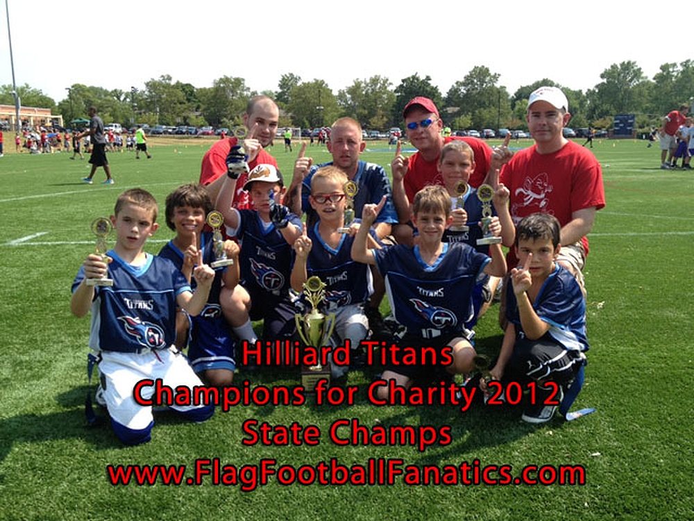 Hilliard Titans- JR FF-Emerald Winners- Champions for Charity 2012