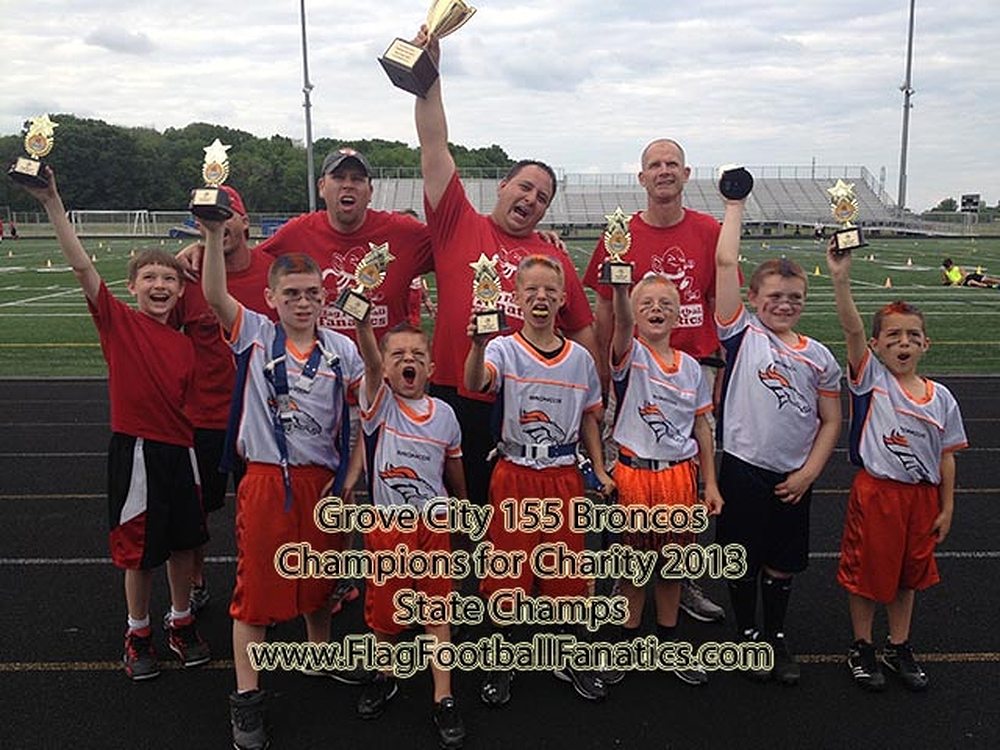 Grove City 155 Broncos- Junior Division 2 WInners- Champions for Charity 2013