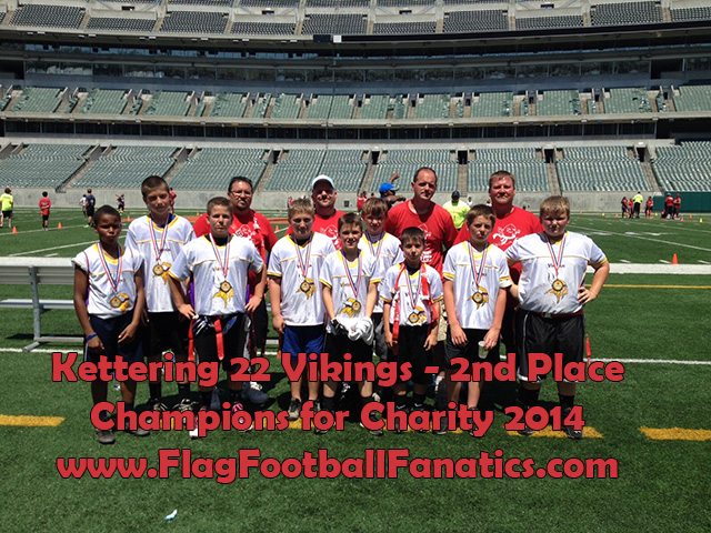 Kettering 22 Vikings- Varsity NN - Runner Up- Champions for Charity 2014