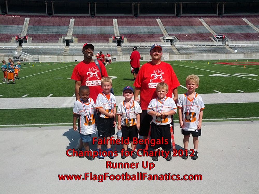 Fairfield Bengals- Micro JJ-White Runner Up- Champions for Charity 2012