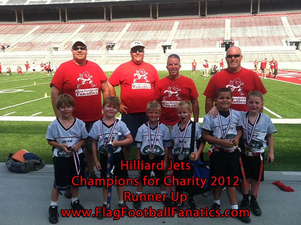 Hilliard Jets- Mini NN-Turquoise Runner Up- Champions for Charity 2012