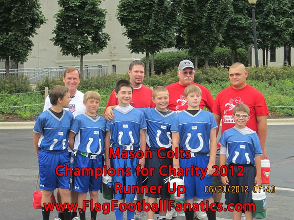 Masof Colts- Hilliard Chiefs- SR CC-Ruby Runner Up- Champions for Charity 2012